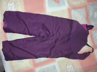 Peto esquí niña morado 2-3 años