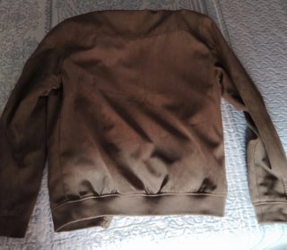 Chaqueta bomber ante