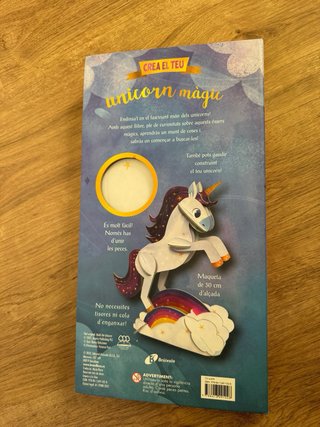 Puzzle Unicornio Mágico Crea el teu