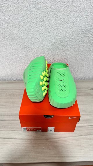 Nike Mind 001 Mules Hombre Talla 47.5 Verde