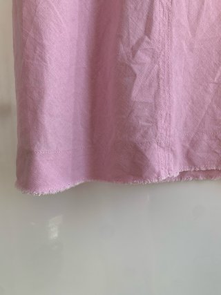 Saia midi rosa Bershka