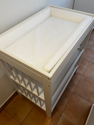 Cambiador Bebé IKEA GULLIVER Blanco