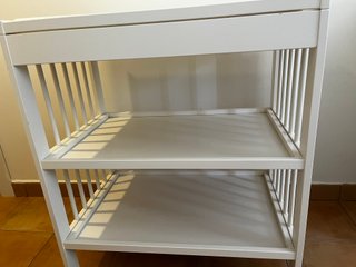 Cambiador Bebé IKEA GULLIVER Blanco