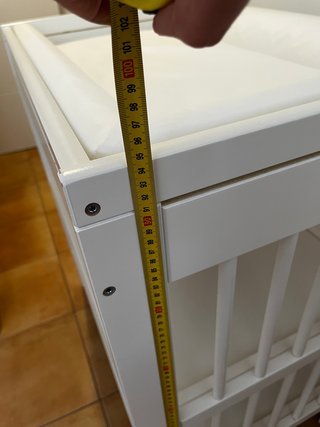 Cambiador Bebé IKEA GULLIVER Blanco