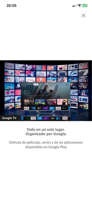Televisor 65 comprado en Junio