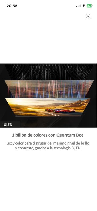 Televisor 65 comprado en Junio