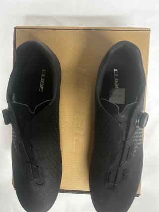Zapatillas de Ciclismo CUBE SYDRIX Negras Talla 46