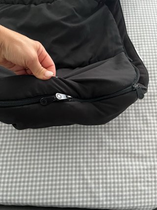 Saco de invierno negro