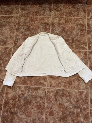 Chaqueta blanca mujer