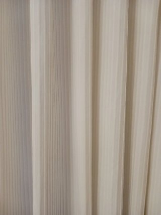 2 Cortinas Confeccionadas Blanco Roto