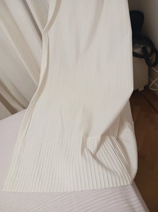 2 Cortinas Confeccionadas Blanco Roto