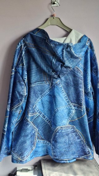 Abrigo estilo Tejano Patchwork
