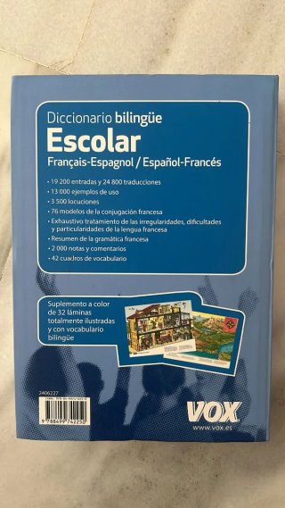Diccionario escolar français-espagnol, español-...