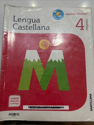 Libro Lengua Castellana 4 Primaria (3 libros)