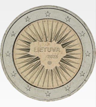 Moneda 2€ Lituania 2025