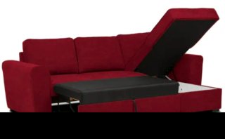 Sofá Cama Chesslong Rojo