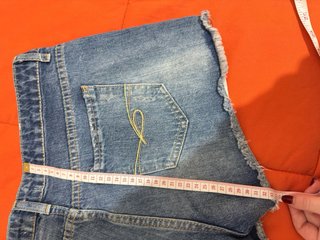 Mid rise fit y2k 2000s style vintage denim shorts