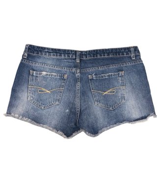 Mid rise fit y2k 2000s style vintage denim shorts