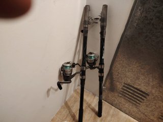 2 Cañas de Pescar con Carretes