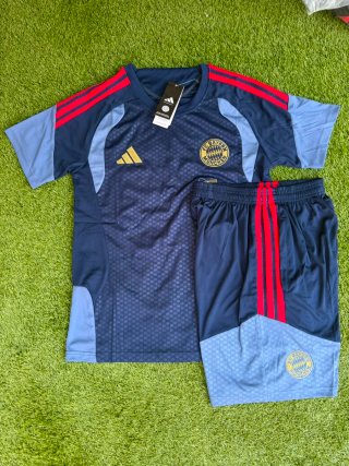 Conjunto Adidas Fútbol Azul y Rojo