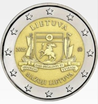 Moneda 2€ Lituania 2025