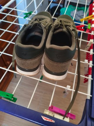 Zapatillas Alvaro Moreno Beige y Verde
