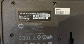 Base de conexión HP 2013 UltraSlim Docking Station