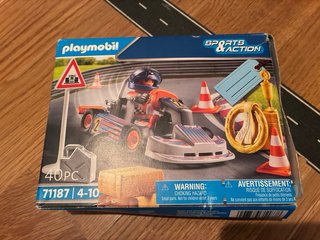 Playmobil Coche de Carreras y Accesorios