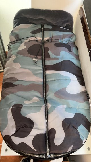 Saco para carrito de bebé camuflaje