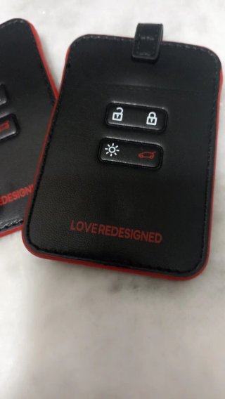 Funda piel Renault - Llavero