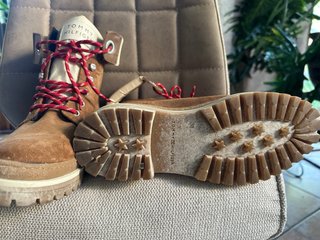 Anfibio Tommy Hilfiger camoscio marrone tg 38