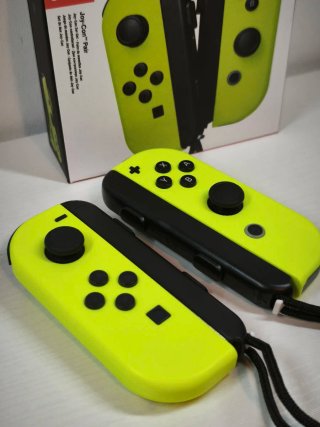 Nuevos! Joy-Cons Nintendo Switch Amarillo Neón