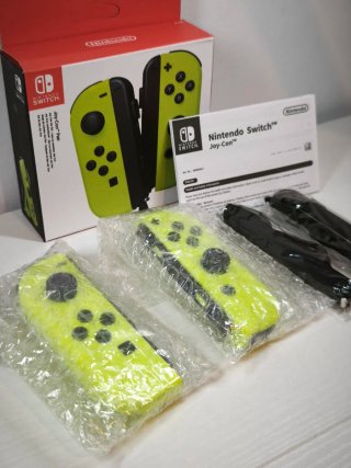 Nuevos! Joy-Cons Nintendo Switch Amarillo Neón