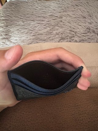 Portacartellini Gucci Nero e Blu