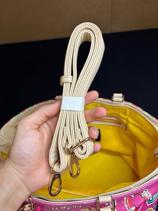 Borsa a Mano e Tracolla Coveri World Fucsia