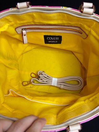 Borsa a Mano e Tracolla Coveri World Fucsia