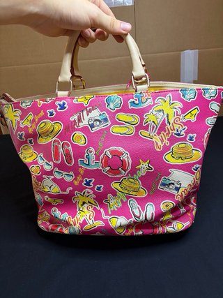 Borsa a Mano e Tracolla Coveri World Fucsia