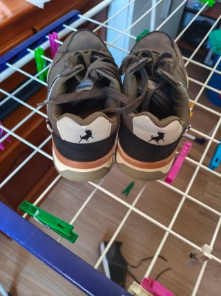 Zapatillas Lois Marrones y Verdes