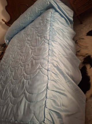 Edredón cama 1,05 azul