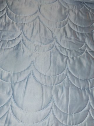 Edredón cama 1,05 azul
