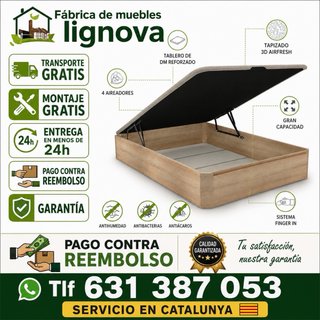Canapé Madera Lignova 150x190