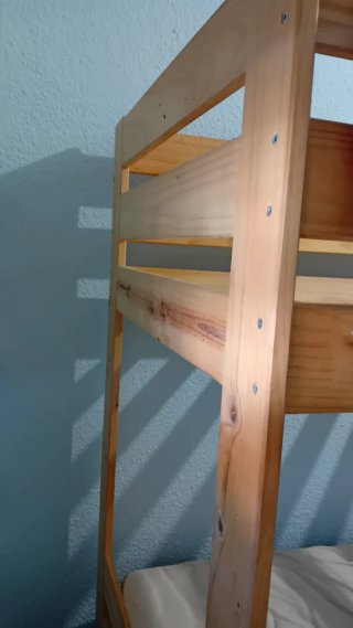 Litera de madera