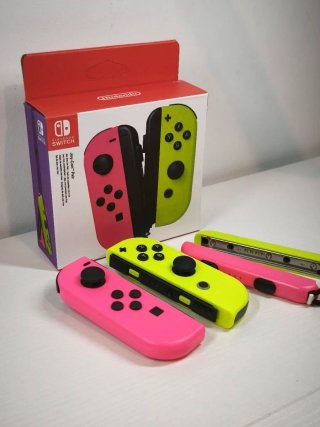 Nuevos! JoyCons Nintendo Switch Rosa y Verde Lima