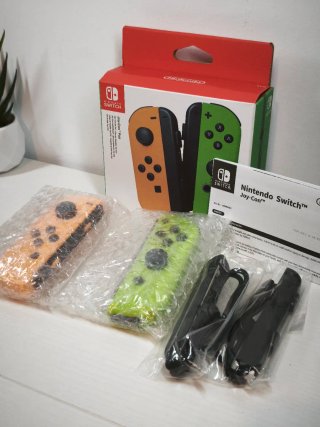 Nuevos! JoyCons Nintendo Switch Naranja y Verde