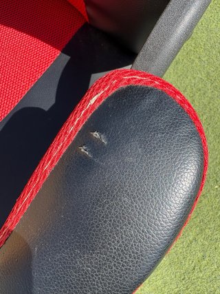 Silla Gaming Negra y Roja