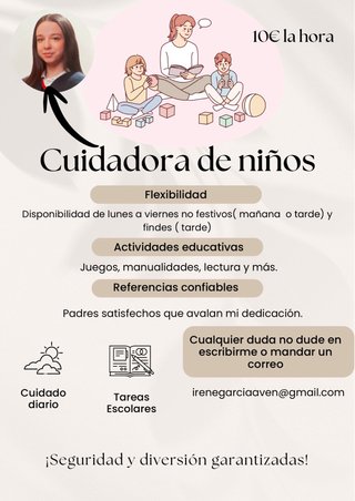 Servicio niñera en Albacete