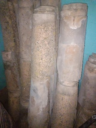Tejas antiguas de barro