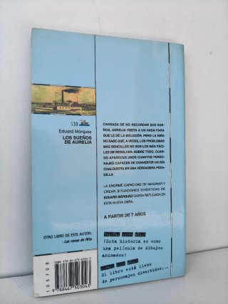 Los sueños de Aurelia. Libro de barco de vapor.
