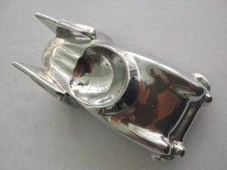 Cenicero Coche Batmobile Art Déco Aluminio