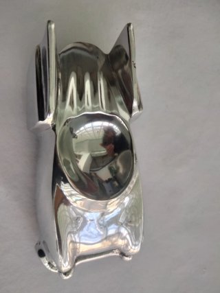 Cenicero Coche Batmobile Art Déco Aluminio
